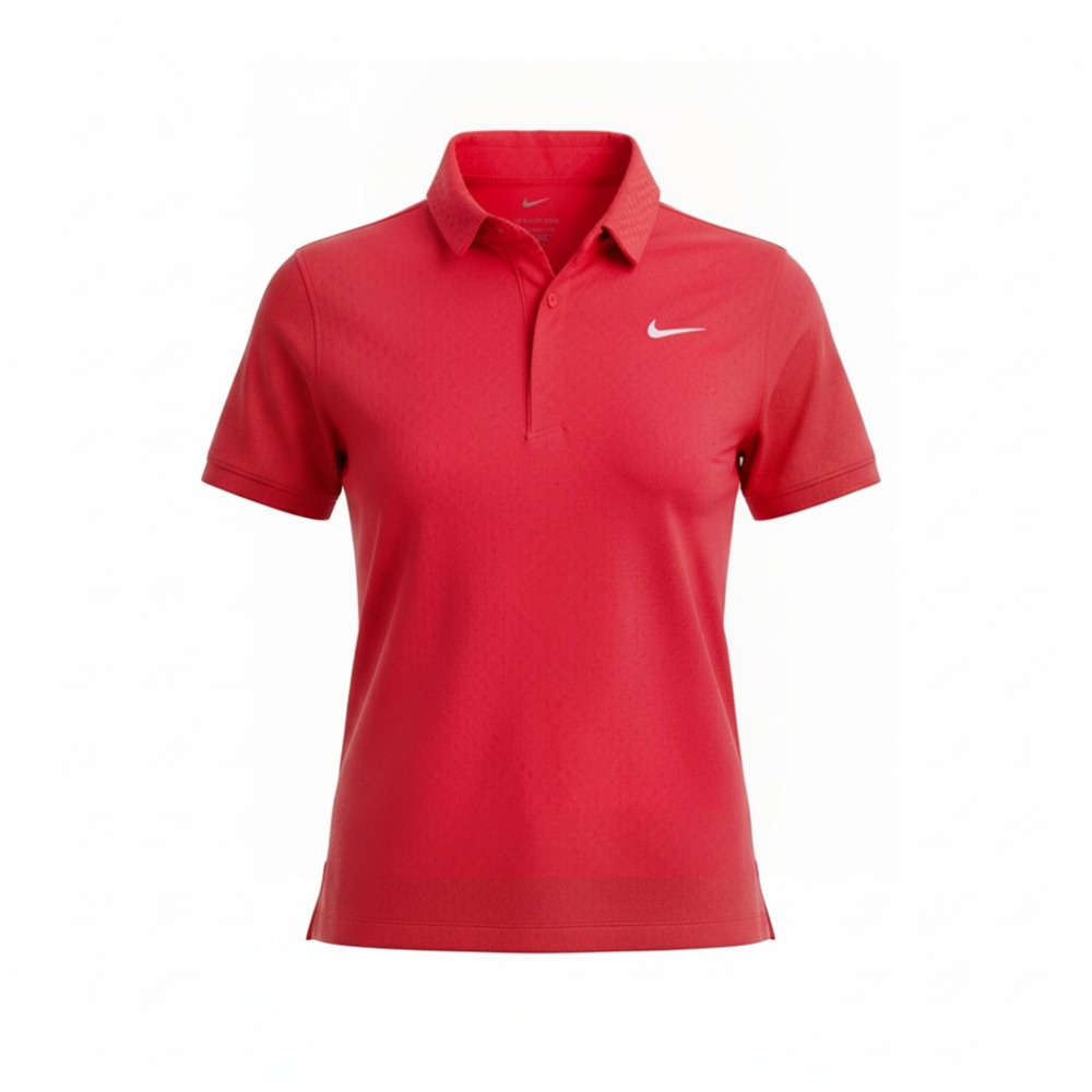 Nike dri -fit ADV Tour Women's Short-Sleeve Golf Polo Ember Glow Size XL